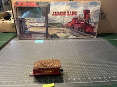 Lionel Train The General 8005 ATSF TENDER (from James Gang Set) EXCELLENT LOT E