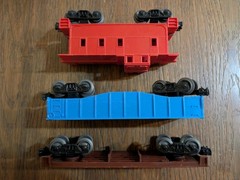 O Gauge Marx Tin & Lionel Plastic Trains Baltimore Locomotive Caboose