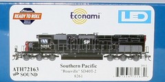 Athearn SD40T-2 Southern Pacific SP 8261 DCC Econami Sound LED Lights HO Scale