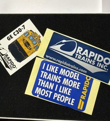 Conrail GE C30-7 6603 with DCC, Sound, and Mo-Power Rapido 042510