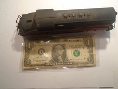 AHM TEMPO HO EAST VALLEY AND NORTHERN VALLEY 1600 DIESEL LOCO No 455 5-57-3-5