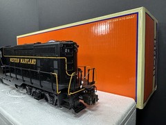 Lionel LEGACY 6-28361 Western Maryland WM GP-7 diesel engine #21 EX