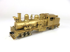 Westside Models Brass HOn3 Scale 2-Truck Shay Steam Logging Locomotive