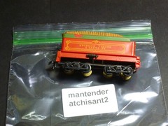 Ho Mantua 4-6-0 Tender Atchison Topeka and Santa Fe