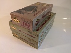 HO Alco FA/FA/FB-2 Set (2 Pwd + 1 Dmy) Erie DC NIB NOS #8312/3/4