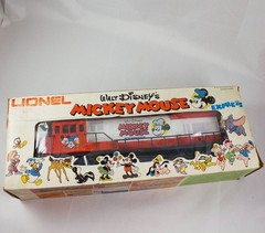 Lionel Disney Mickey Mouse Express 1977 O Gauge U 36B Diesel Engine 6-8773 w/Box