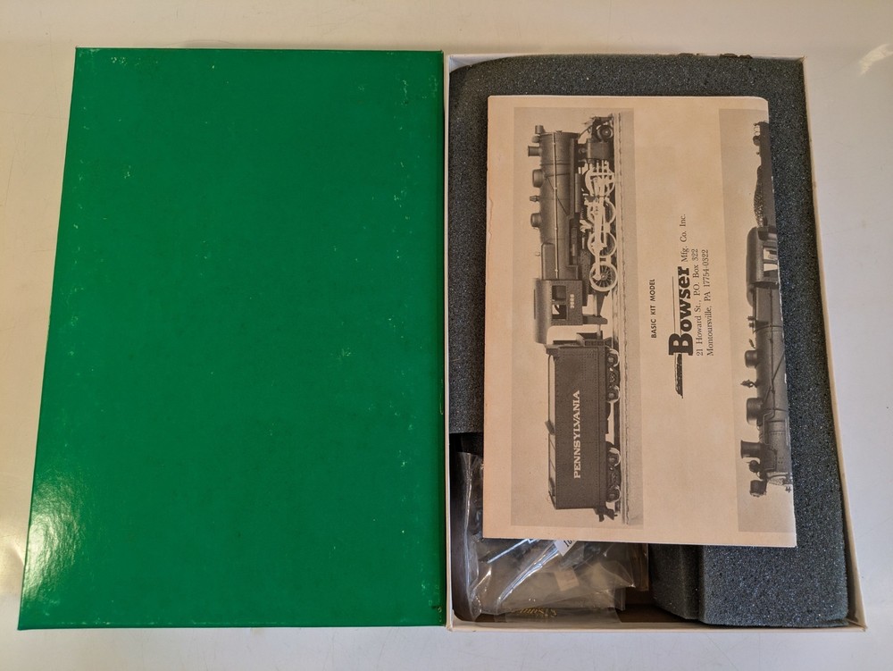HO 2-8-0 w/ Tender H-9 Consolidation PRR Pennsylvania Kit RARE! NIB NOS # 100900