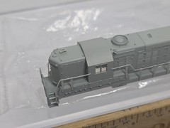 Shell Only Life Like N Scale GP-18 Diesel Locomotive Undecorated Hobby Smith LN