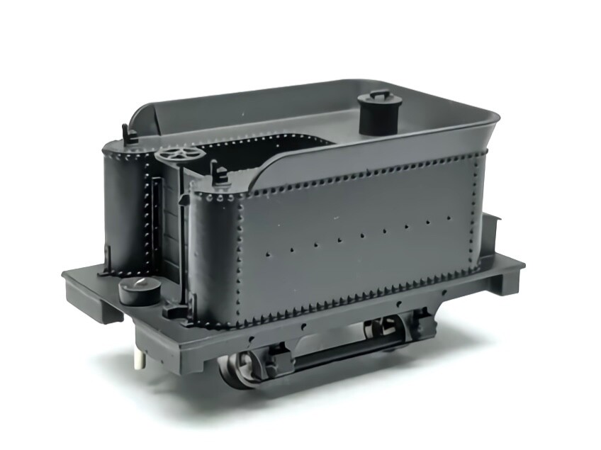HOn30/HOe/HOn2-1/2 TMW 4-Wheel Tender Kit For 0-4-0 H.K. Porter Steam Locomotive
