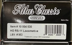 Atlas RS11 Louisville & Nashville #953 HO Scale OUT OF PRODUCTION!