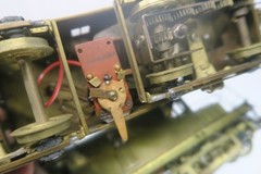 O GAUGE BRASS CSS & SB GE 85 TON STEEPLE CAB! 2 RAIL! NOT RUNNING! FOR PROJECT!