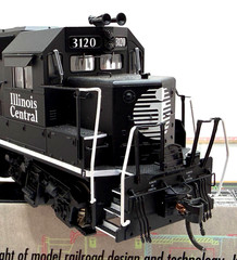 HO ATLAS 9711 MASTER GP-40 ILLINOIS CENTRAL IC # 3120 DUAL MODE DECODER