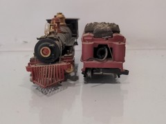 PARTS/REPAIR Bachmann HO Union Pacific 4-4-0 American Steam Locomotive 119