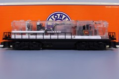 LIONEL 6-38348 Wabash Transparent Conventional GP7 Diesel #2337 (A-1)