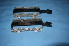 American Flyer Diesel Alco Front & Rear Side Frames w/Knuckle Couplers
