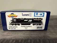 HO Scale Athearn Genesis ATHG65251 Norfolk Southern SD60E #6906 Tsunami 2