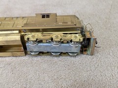 ALCO Models Brass DL-702 Diesel Locomotive HO Scale High Hood D-124