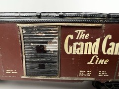 Santa Fe HO Scale Boxcar / A.T.S.F. #141529 / The Grand Canyon Line Metal & Wood