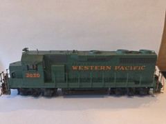 N Scale Atlas Custom Western Pacific GP35 3020 Locomotive Engine