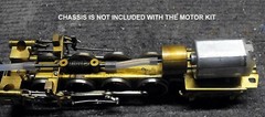 BRASS HO SCALE LARGE or ARTICULATED STEAM LOCO CAN MOTOR FLYWHEEL UPGRADE KIT