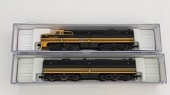 Life-Like N (7071/7074) Alco PA & PB Diesel Set D&RGW #600 Powered #601 Dummy