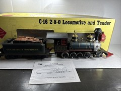Aristocraft G Scale 2-8-0 C-16 Colorado And Southern Steam Locomotive #80208
