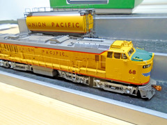 Overland BRASS HO Union Pacific Veranda Gas Turbine Loco & Fuel Tender Runs MIB