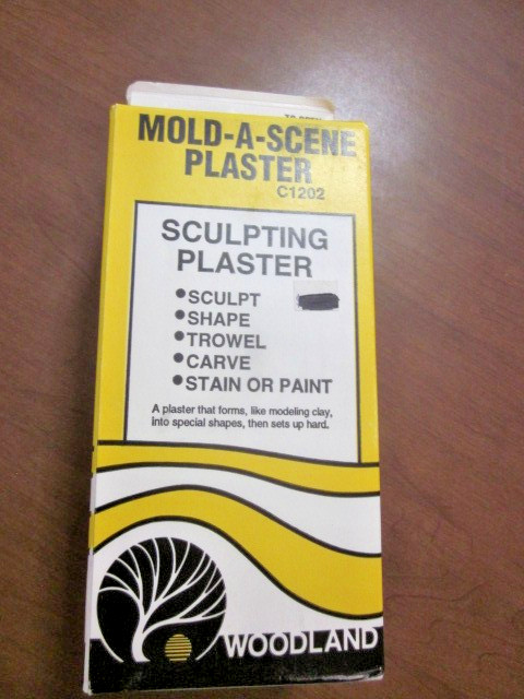 Woodland Scenics Mold-A-Scene Plaster 1/2 GAL 1.2# C1202 Train Scenery