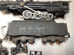 Vintage American Flyer S gauge #320 4-6-4 New York Central steam engine for part