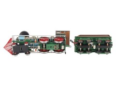 SMR Trains O BRASS W.A.R.R. “The General” 1862 4-4-0 Steam Loco (3-Rail) LN/Box