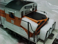 MTH Premier O Scale GP-20 Diesel Locomotive Western Pacific #2004 Proto-Sound (C