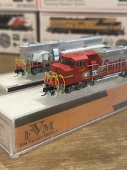 Fox Valley Models FVM N Scale Santa Fe GP60B Diesel Loco #147 #340 Lightly Used