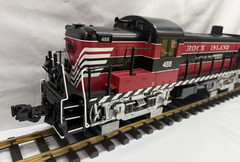 Aristo Craft ART 22206 G Scale ALCO RS-3 ROCK ISLAND Locomotive Revo/Sound LN