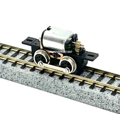 N/HOn30/HOe/009 Gauge 0-4-0 Rod-Driven Locomotive Power Drive Chassis 15mm/7mm