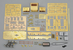 HO Gauge World Craft Hokutan DC1 Rod-Driven Diesel Locomotive Kit H0/J Engine