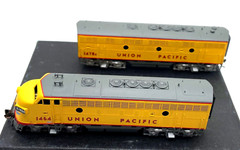 N HALLMARK MODELS N EMD F7-A&B UNION PACIFIC UP 1464 1478B BRASS