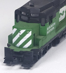 Vintage 1976 Lionel Fundimensions HO Burlington Northern Locomotive 181 Untested