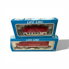 Athearn and Life Like HO Scale Train & Locomotive Cars Milwaukee Campbell Franko