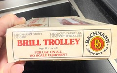 Bachmann HO Scale Market Street Brill Trolley Motorized Streetcar w/ Lights 1310
