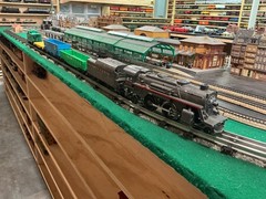 6-1183 Silver Star Lionel – Steam Engine SET – 4 freight cars 027