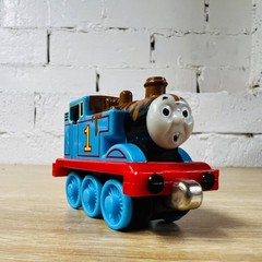 Chocolate Covered Thomas & Friends Take n Play Along Diecast Push Metal Trains