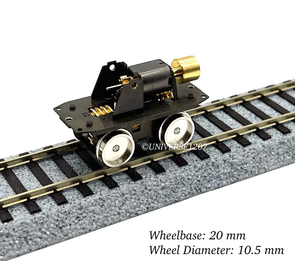 H0/On30/O16.5/Oe Gauge Aru-Model HO-20 Locomotive Power Drive Chassis D10.5mm