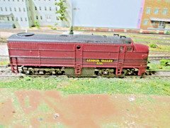 LV 538 TRAIN MINIATURE OF ILLINOIS FA1, ATHEARN DRIVE, LED’s FRONT & REAR, HO