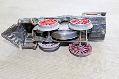 American Flyer Prewar O Gauge Cast Iron AF 14 Windup Locomotive b2