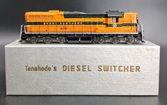 Tenshodo BRASS SD-9 Diesel Road Switcher No. 129 Great Northern GN HO Gauge