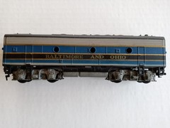 HO Baltimore & Ohio EMD F7-B Diesel Locomotive Dummy