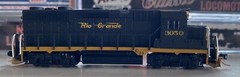 N Scale Atlas Custom GP-35 Locomotive DRGW 3050 Denver RIo Grande Western Engine