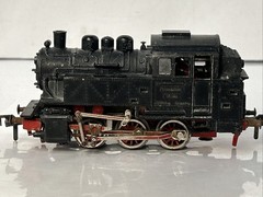 Fleischmann West Germany HO Steam Locomotive #80-005 BO Nernberg Bw Anshaecs??