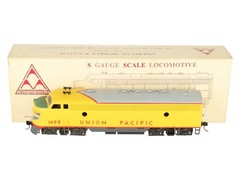American Models S Scale Union Pacific FP-7 Diesel Locomotive #1498 EX/Box
