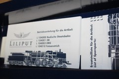 Liliput L104000 Steam Locomotive Badische IVh Württemberg Green H0 OVP
